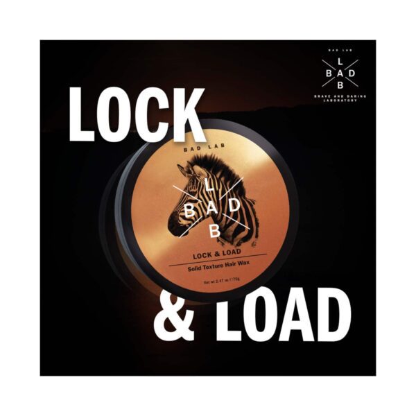 Bad Lab Lock & Load Solid Texture Hair Wax (70g) - Bad Lab