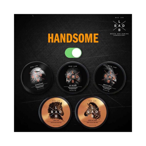 Bad Lab Lock & Load Solid Texture Hair Wax (70g) - Bad Lab