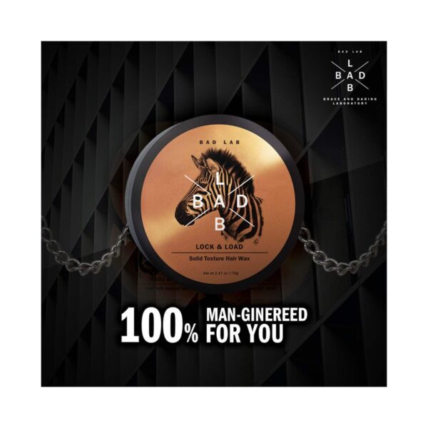 Bad Lab Lock & Load Solid Texture Hair Wax (70g) - Bad Lab