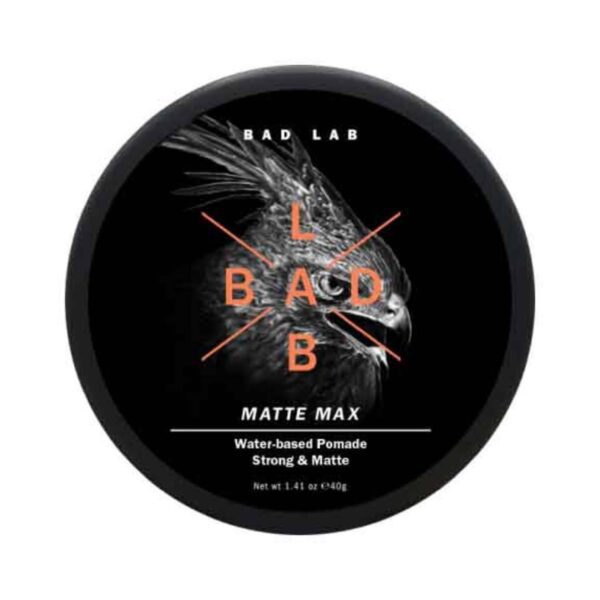 Bad Lab Matte Max Strong & Matte Water-Based Pomade (40g) - Bad Lab
