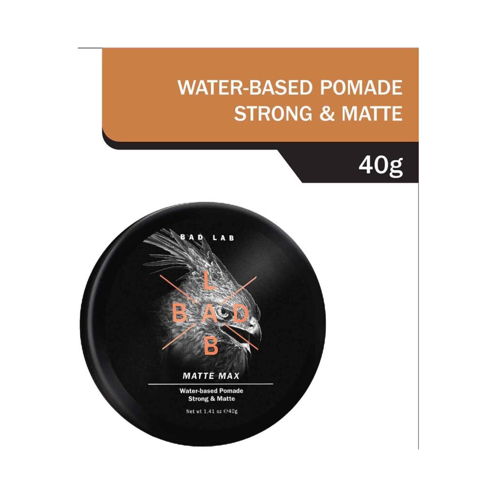 Bad Lab Matte Max Strong & Matte Water-Based Pomade (40g) - Bad Lab