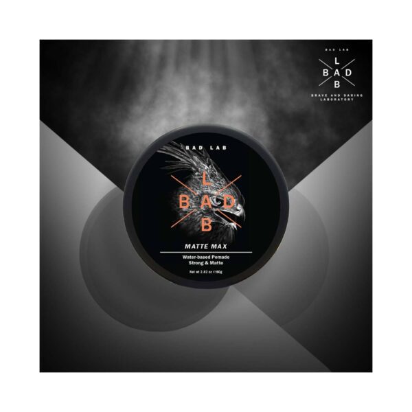 Bad Lab Matte Max Strong & Matte Water-Based Pomade (40g) - Bad Lab