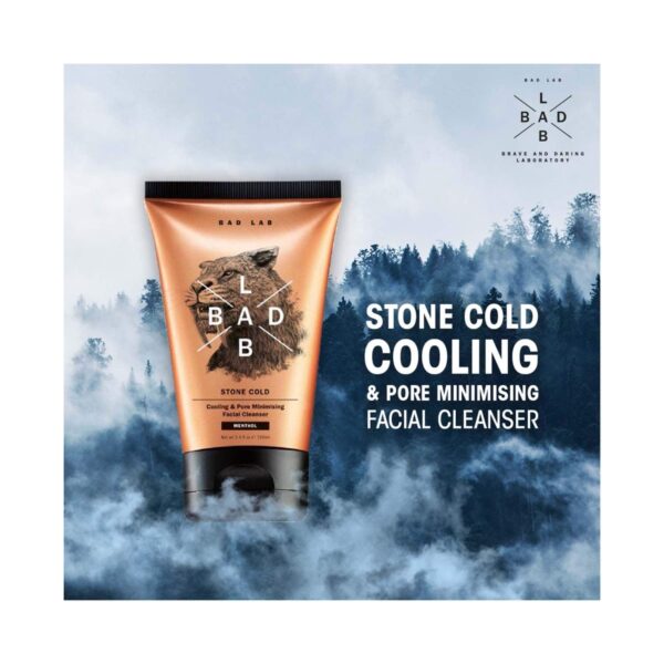 Bad Lab Stone Cold Cooling & Pore Minimizing Facial Cleanser (100ml) - Bad Lab