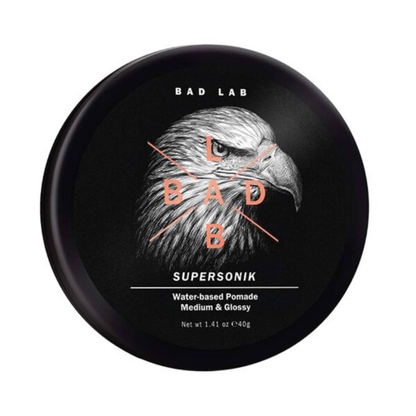 Bad Lab Supersonik Medium & Glossy Water-Based Pomade (40g) - Bad Lab