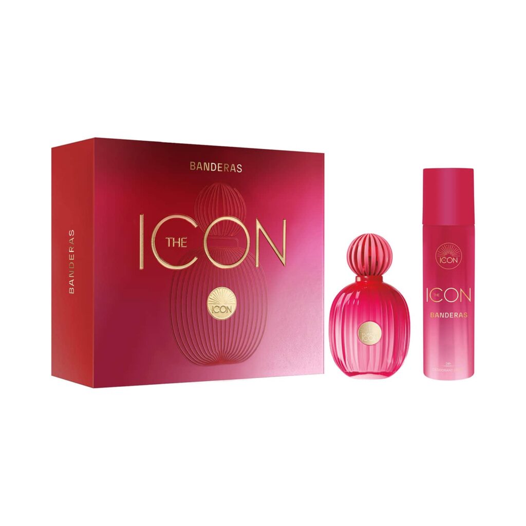 Banderas The Icon Fem Eau De Parfum with Deodorant (2Pcs) - Banderas