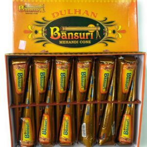 Bansuri Cone Mehandi Heena Herbal ( 12 Cones)