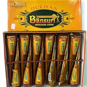 Bansuri Dulhan Mehendi Cone (12 pieces)
