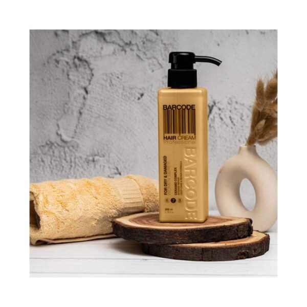 Barcode Professional Hair Cream For Dry & Damaged Hair - BCHC005 (200 ml) - Barcode Professional