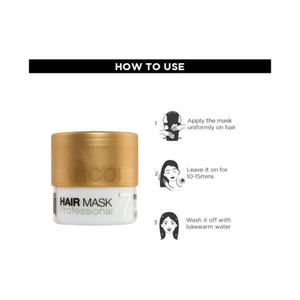 Barcode Professional Hair Mask For Dry Damaged Hair - BCHM002 (400 ml) - Barcode Professional