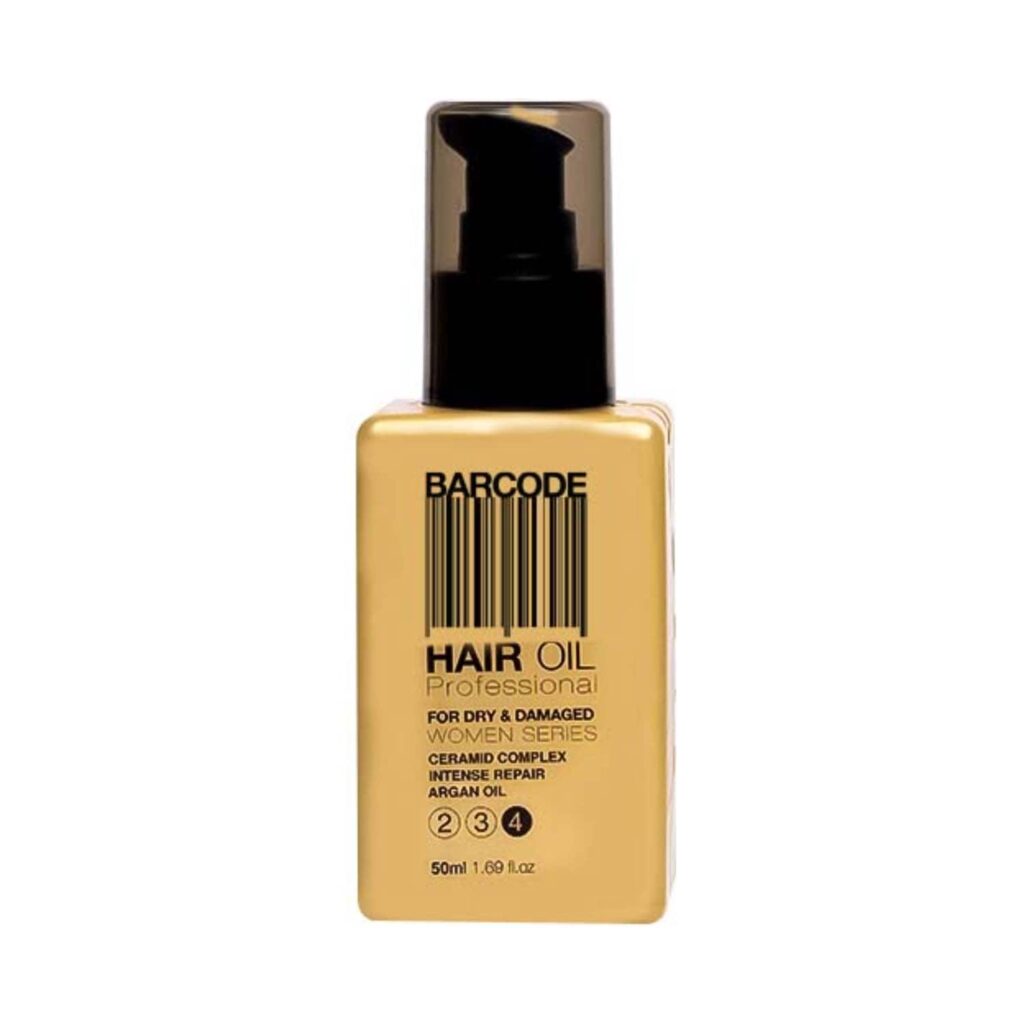 Barcode Professional Hair Oil For Dry Damaged Hair - BCOL003 (50 ml) - Barcode Professional