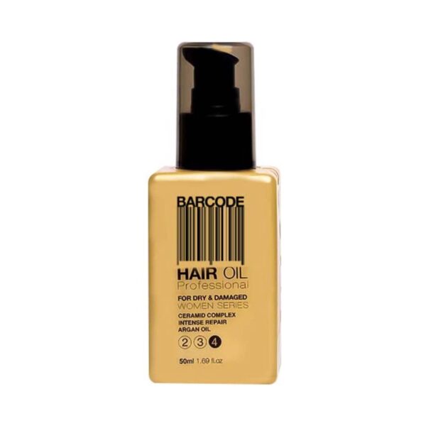 Barcode Professional Hair Oil For Dry Damaged Hair - BCOL003 (50 ml) - Barcode Professional