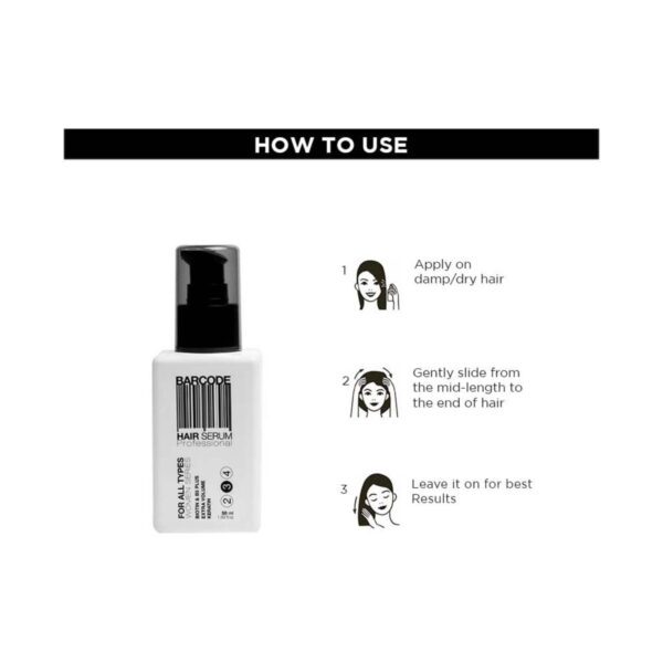Barcode Professional Hair Serum For All Types - BCHS002 (50 ml) - Barcode Professional