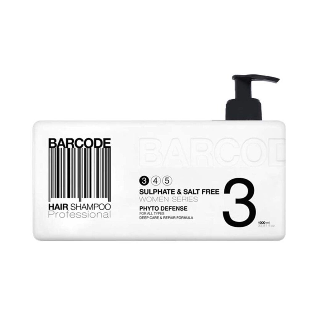 Barcode Professional Sulfate & Salt Free Hair Shampoo - BCSH001 (1000 ml) - Barcode Professional