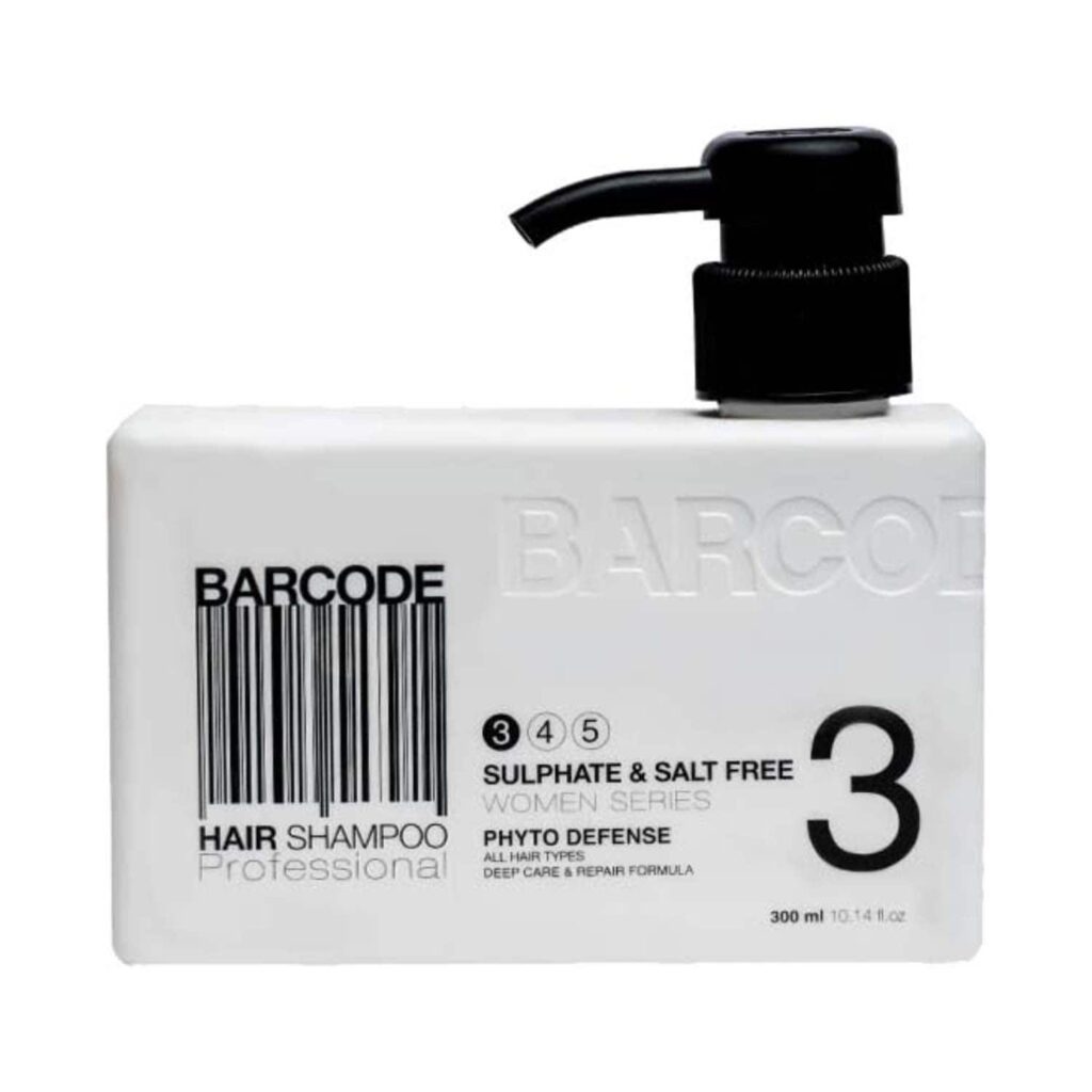 Barcode Professional Sulfate & Salt Free Hair Shampoo - BCSH001 (300 ml) - Barcode Professional