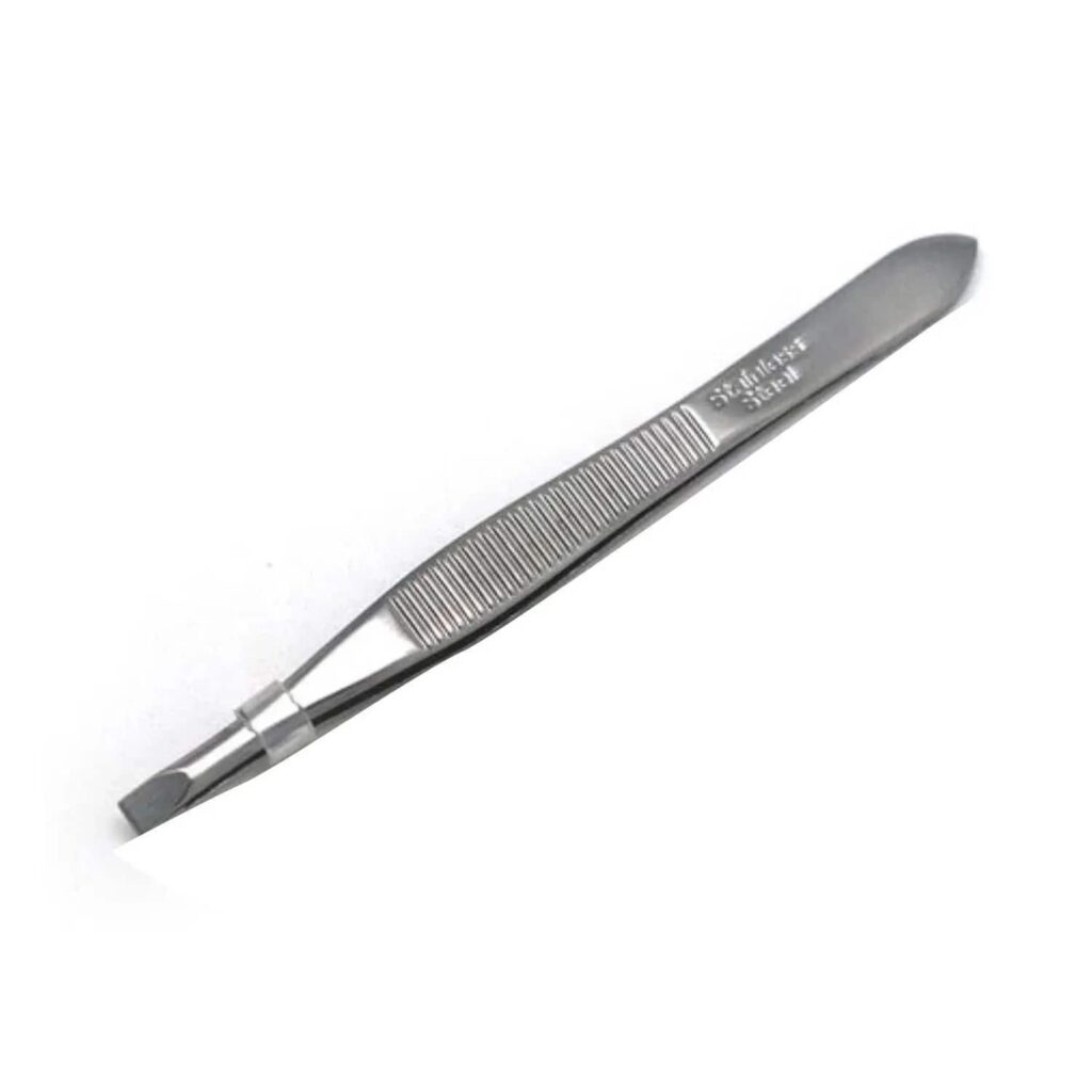 Basicare Flat Tweezer - Basicare
