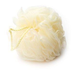 Basicare Luxe Bath Sponge Round-Flax