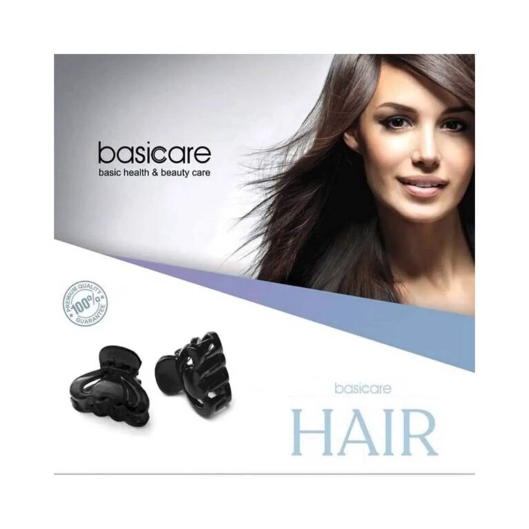 Basicare Mini Claw Clip - Black, Brown (2 Pcs) - Basicare
