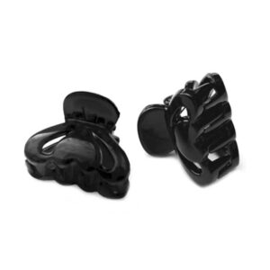 Basicare Mini Claw Clip - Black, Brown (2 Pcs) - Basicare