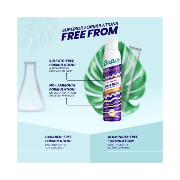 Batiste De Frizz Dry Shampoo (200ml) - Batiste