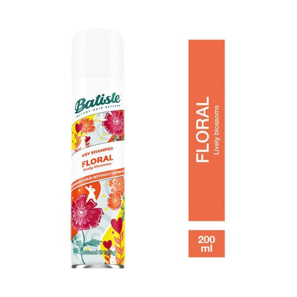 Batiste Floral Essence Dry Shampoo (200ml) - Batiste