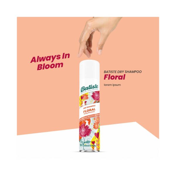 Batiste Floral Essence Dry Shampoo (200ml) - Batiste