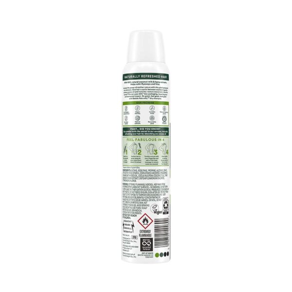 Batiste Naturally Coconut Milk & Hemp Dry Shampoo (200ml) - Batiste