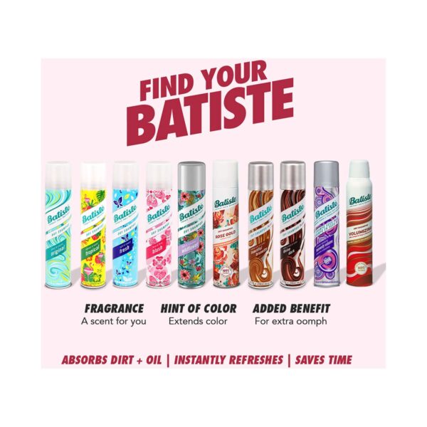 Batiste Naughty Dry Shampoo (200ml) - Batiste