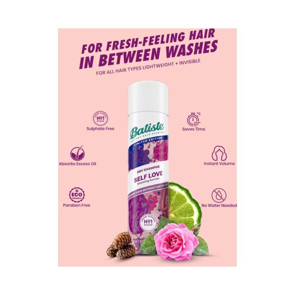 Batiste Self Love Uk Dry Shampoo (200ml) - Batiste