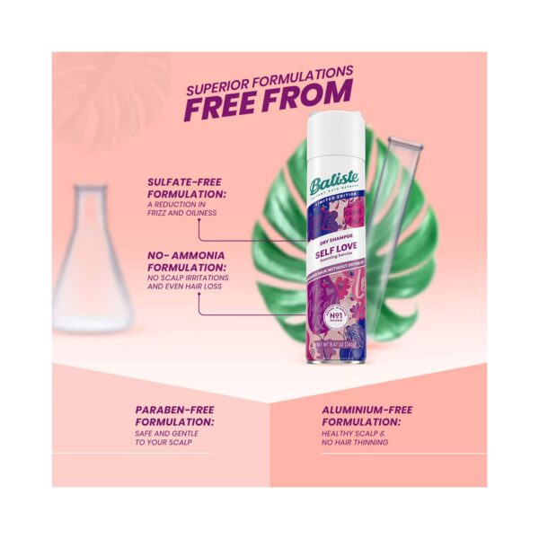 Batiste Self Love Uk Dry Shampoo (200ml) - Batiste