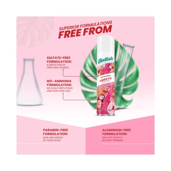 Batiste Sweetie Scent Dry Shampoo (200ml) - Batiste