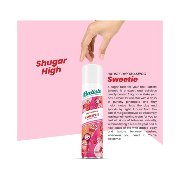 Batiste Sweetie Scent Dry Shampoo (200ml) - Batiste