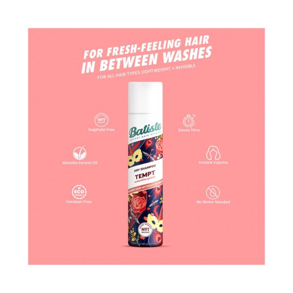 Batiste Tempt Dry Shampoo (200ml) - Batiste