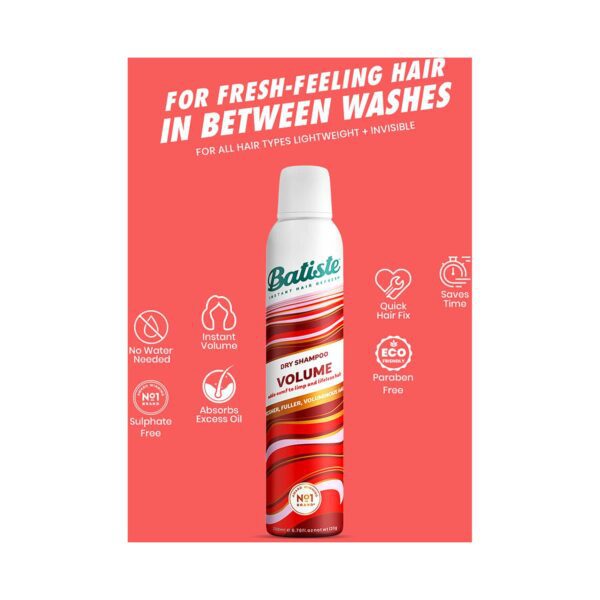 Batiste Volume Dry Shampoo (200ml) - Batiste
