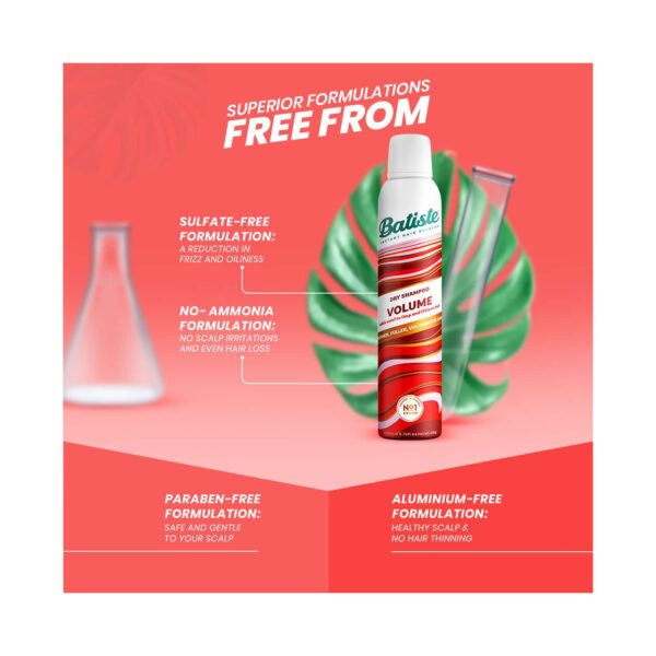 Batiste Volume Dry Shampoo (200ml) - Batiste