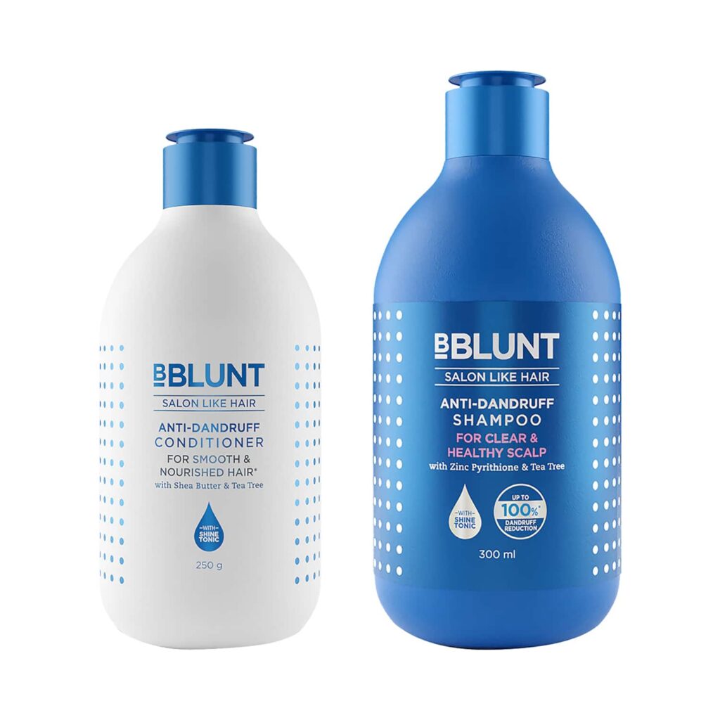 BBlunt Anti-Dandruff Shampoo + Conditioner Combo - BBlunt