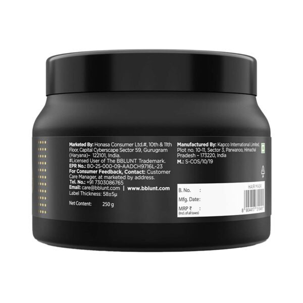 BBlunt Bond Repairs Damaged Bonds by 90% in 1 Use Treatment Hair Mask (250 g) - BBlunt