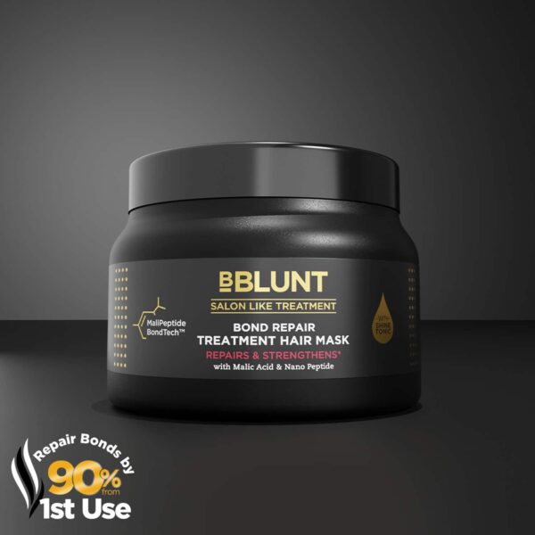BBlunt Bond Repairs Damaged Bonds by 90% in 1 Use Treatment Hair Mask (250 g) - BBlunt