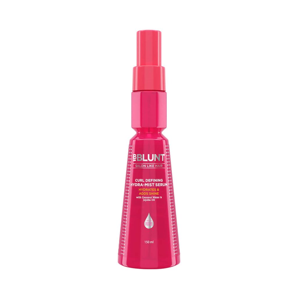 BBlunt Curl Defining Hydra Mist Serum With Jojoba Oil & Coconut Water (150ml) - BBlunt