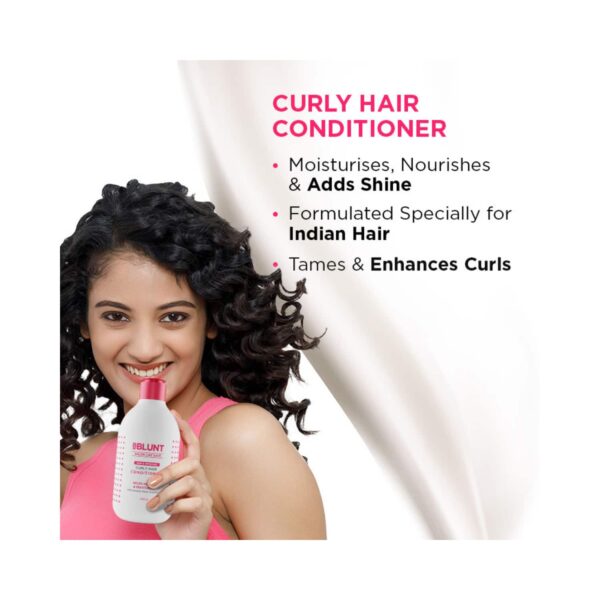BBlunt Curly Hair Conditioner With Coconut Water & Jojoba Oil (250g) - BBlunt