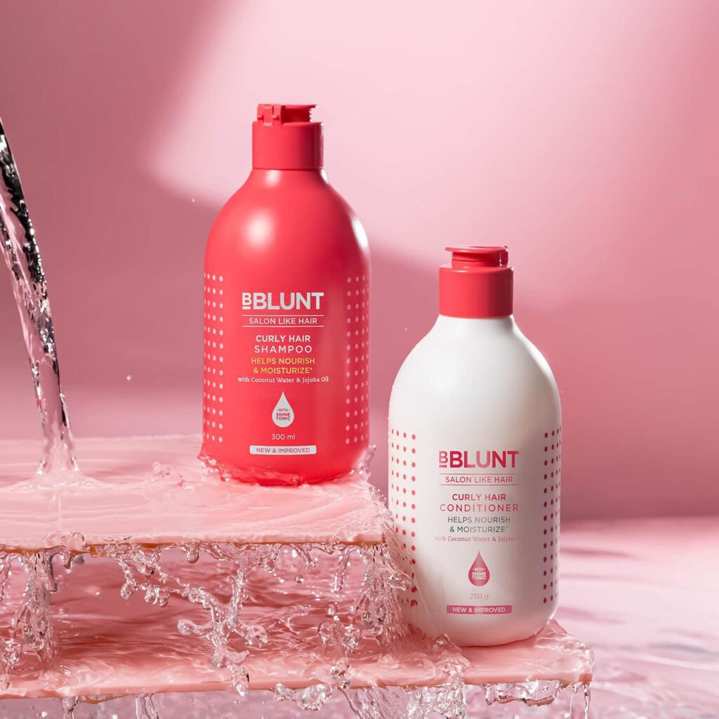 BBlunt Curly Hair Shampoo & Conditioner Combo - BBlunt