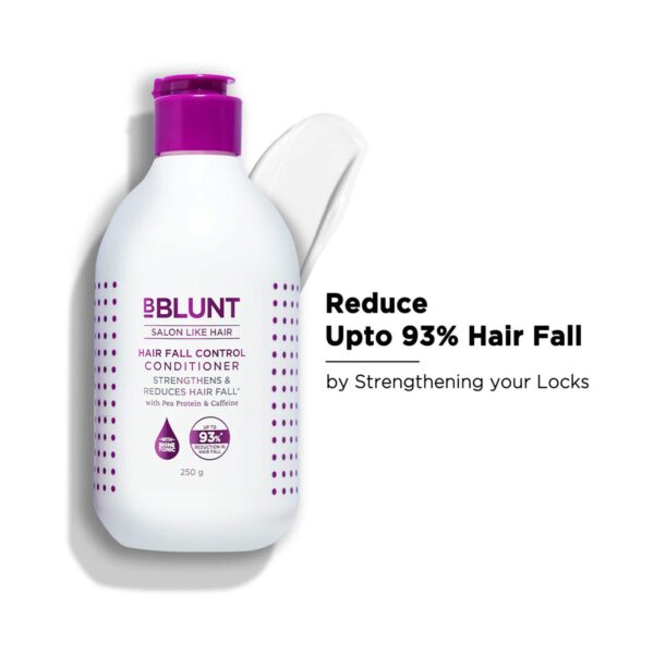 BBlunt Hair Fall Control Conditioner Pea Protein & Caffeine For Stronger Hair (250g) - BBlunt