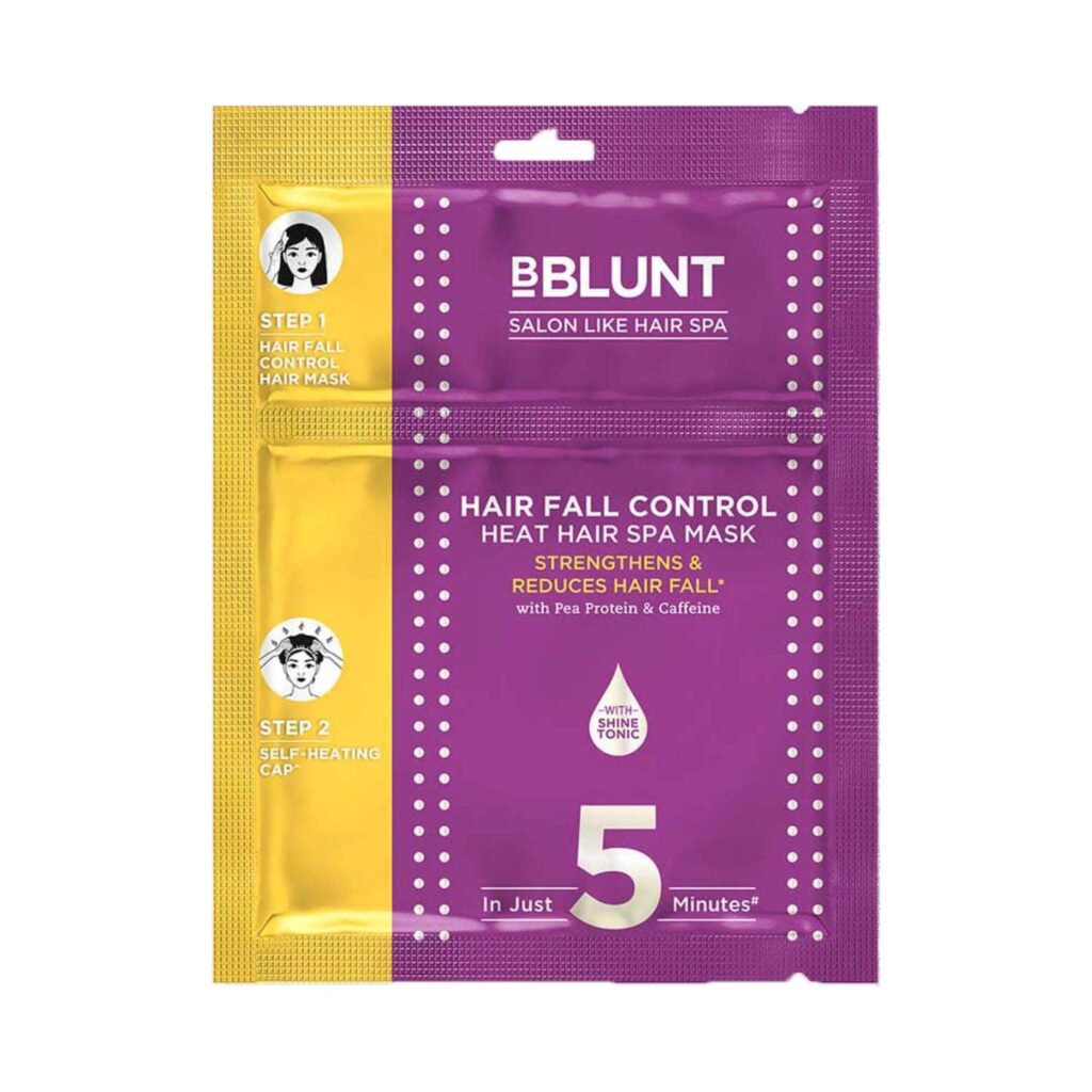 BBlunt Hair Fall Control Heat Hair Spa Mask (70 g) - BBlunt