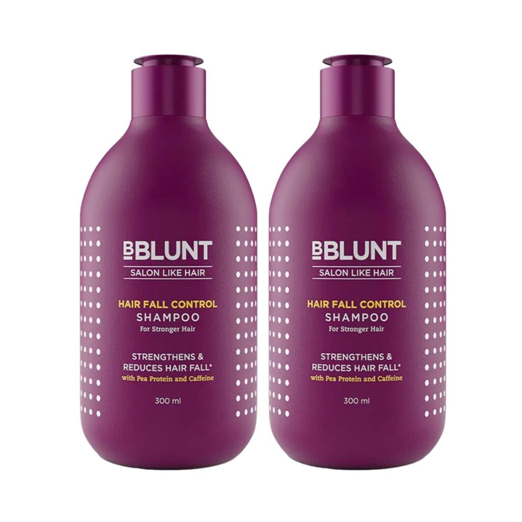 BBlunt Hairfall Shampoo Pack of 2 Combo - (300 ml x 2) - BBlunt