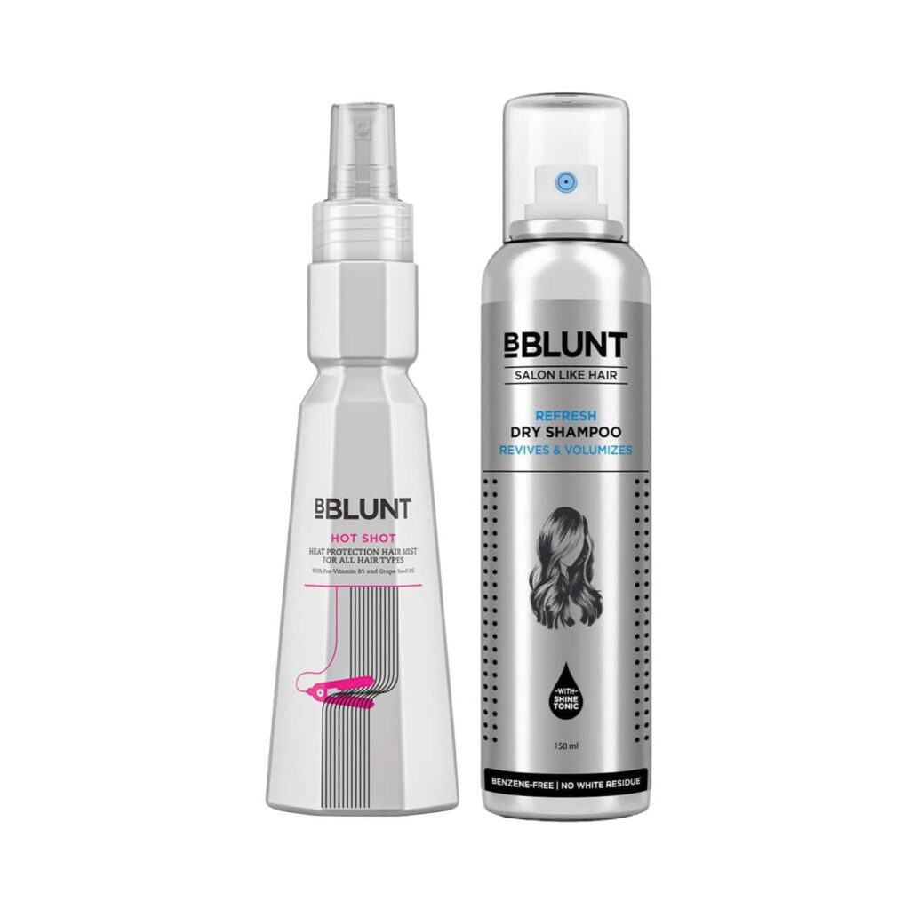 BBlunt Hot shot Mist (150 ml) & Dry shampoo (150 ml) Combo - BBlunt
