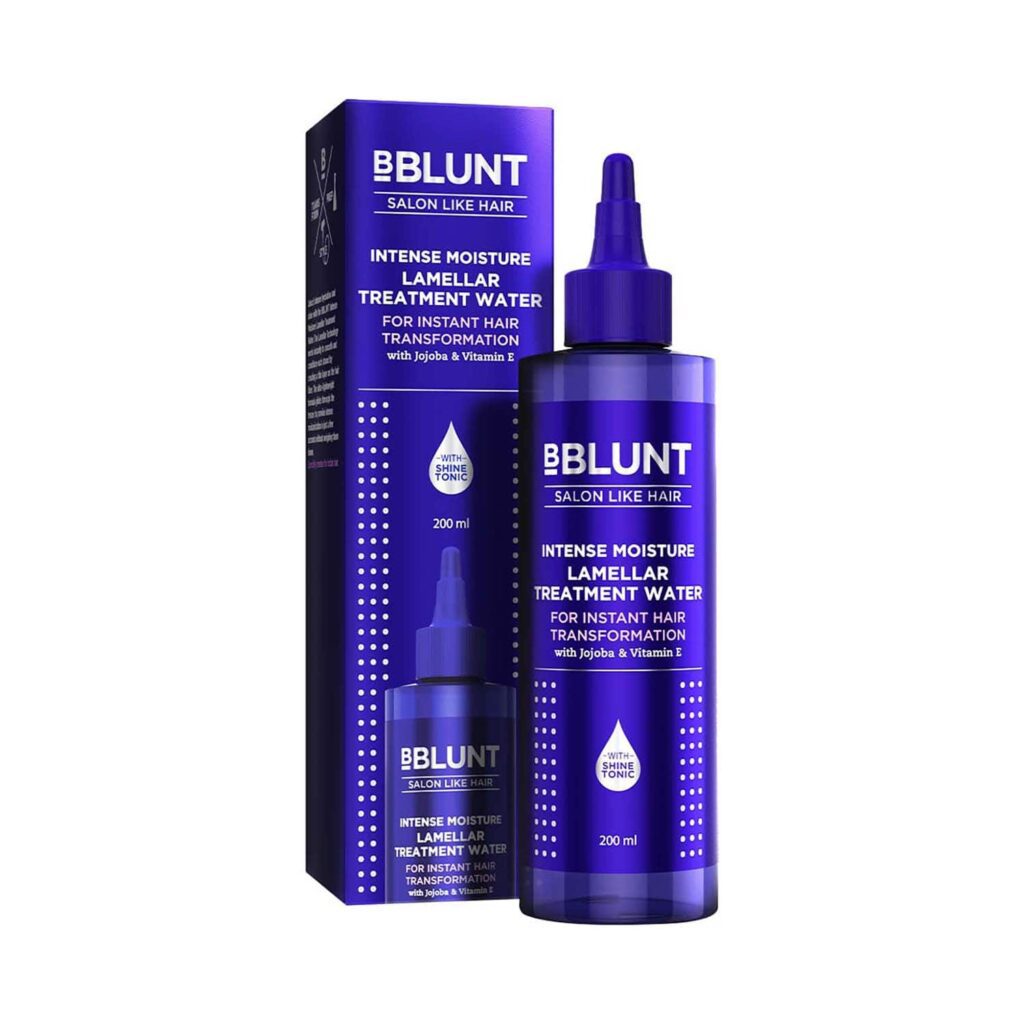 Bblunt Intense Moisture Lamellar Treatment Water With Jojoba & Vitamin E Conditioner (200 ml) - BBlunt
