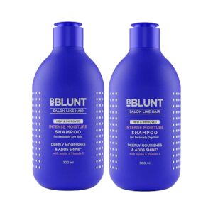 BBlunt Intense Moisture Shampoo Pack of 2 Combo - BBlunt