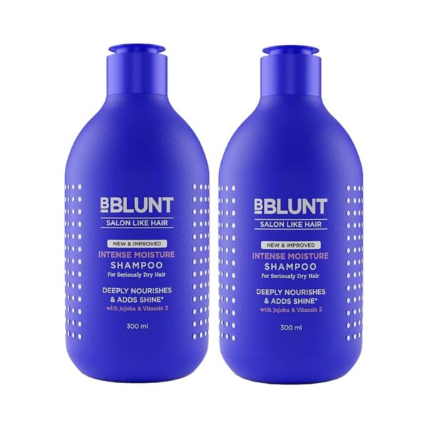 BBlunt Intense Moisture Shampoo Pack of 2 Combo - BBlunt