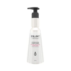 BBlunt Intense Shine Conditioner With Rice & Silk Protein For Softer & Shinier Hair (250g) - BBlunt