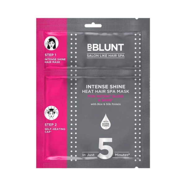 BBlunt Intense Shine Heat Spa Mask Pack of 2 - BBlunt