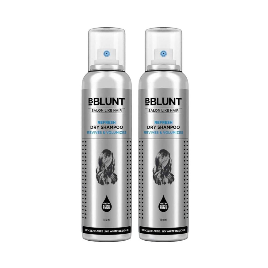 BBlunt Refresh Dry Shampoo Pack of 2 - (150 ml X 2) - BBlunt